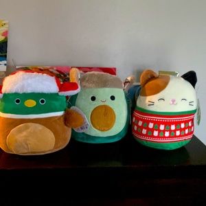 Squishmallow Christmas Squad BNWT